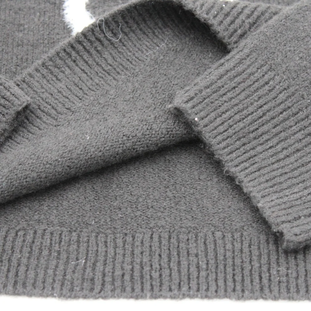 SO Black Bow Cropped Sweater – Juniors S - Picture 7 of 8